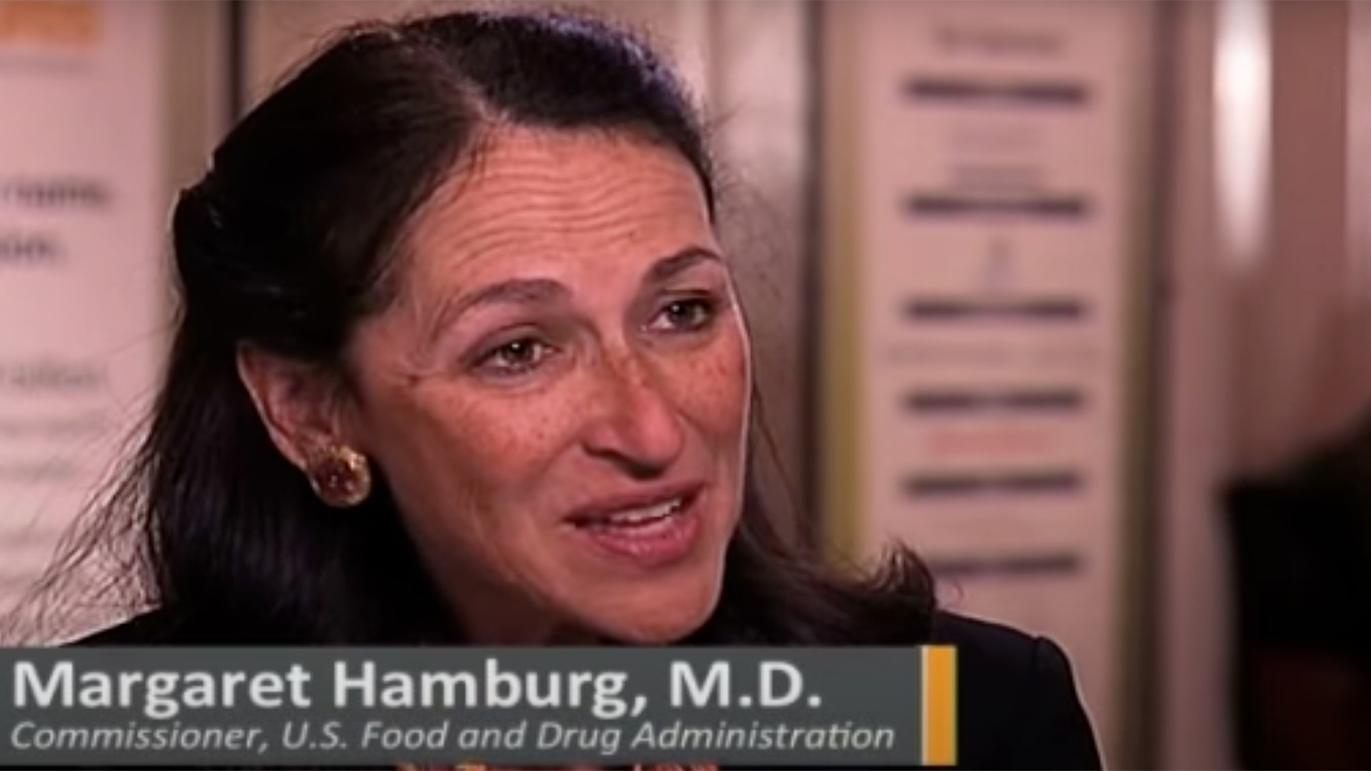 FDA Commissioner Margaret Hamburg and Mike