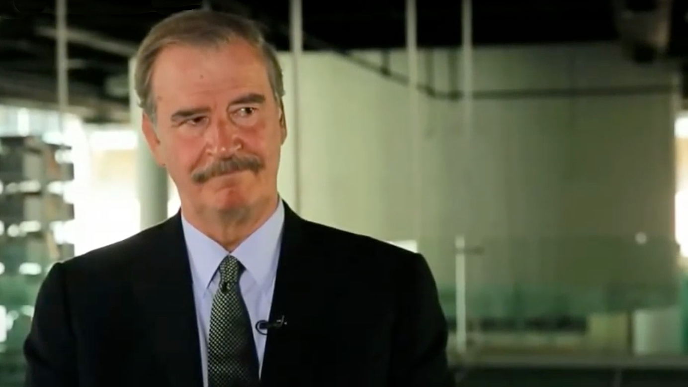 With Mexico’s President Vicente Fox No. 2 of 5