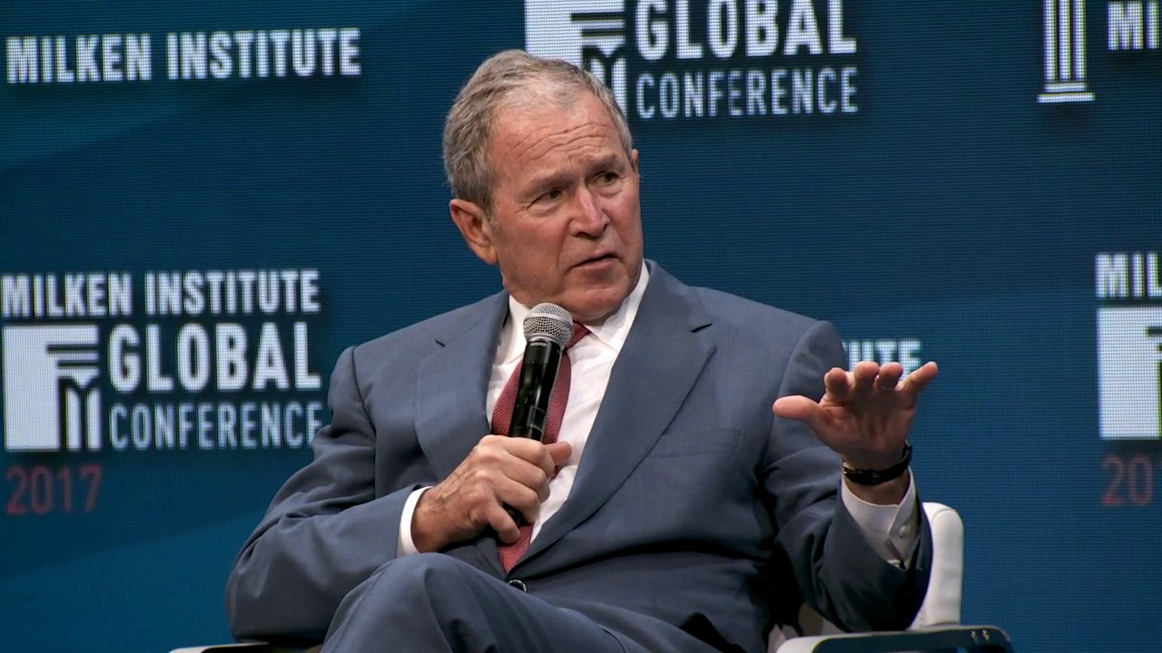 President Bush on the loss of his sister
