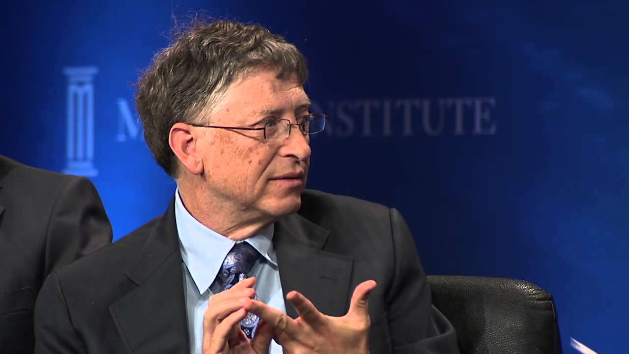 Mike and Bill Gates
