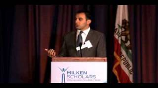 2001 Milken Scholar Introduces Mike