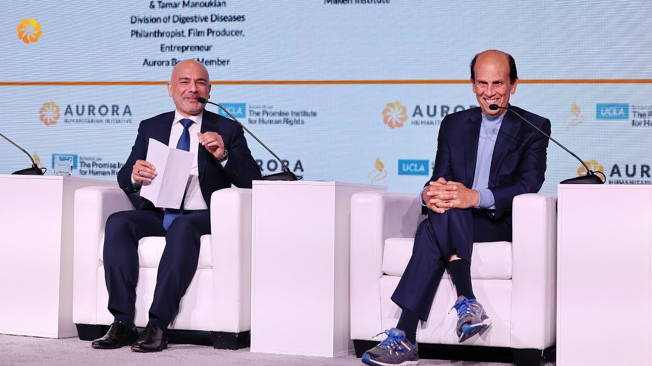 Conversation Between Dr. Eric Esrailian and Michael Milken at the Human Rights and Humanitarian Forum