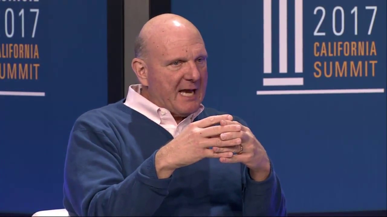 A Conversation with Steve Ballmer