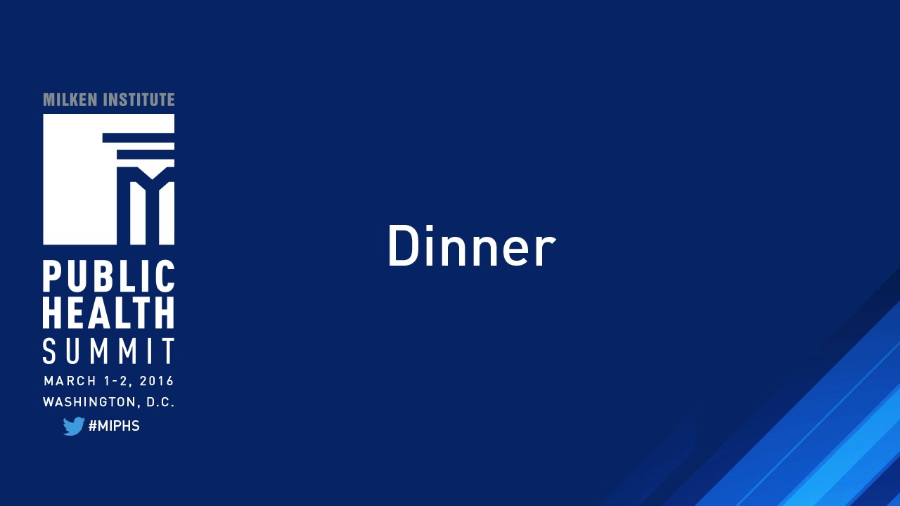 Public Health Summit Dinner